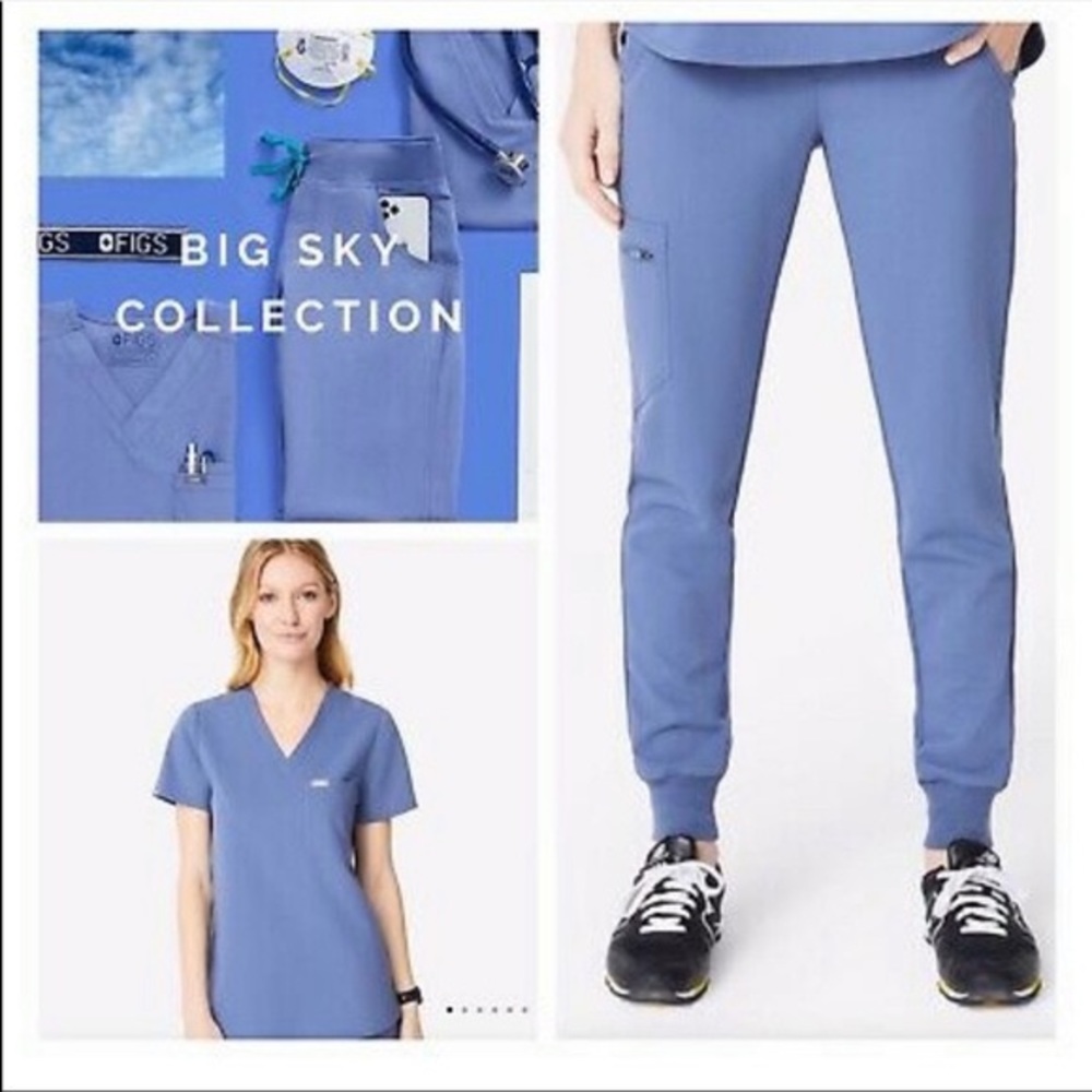Figs Big Sky FIONx SET XS NWOT